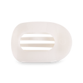 Round Flat Hair Clip | Large | Coconut White