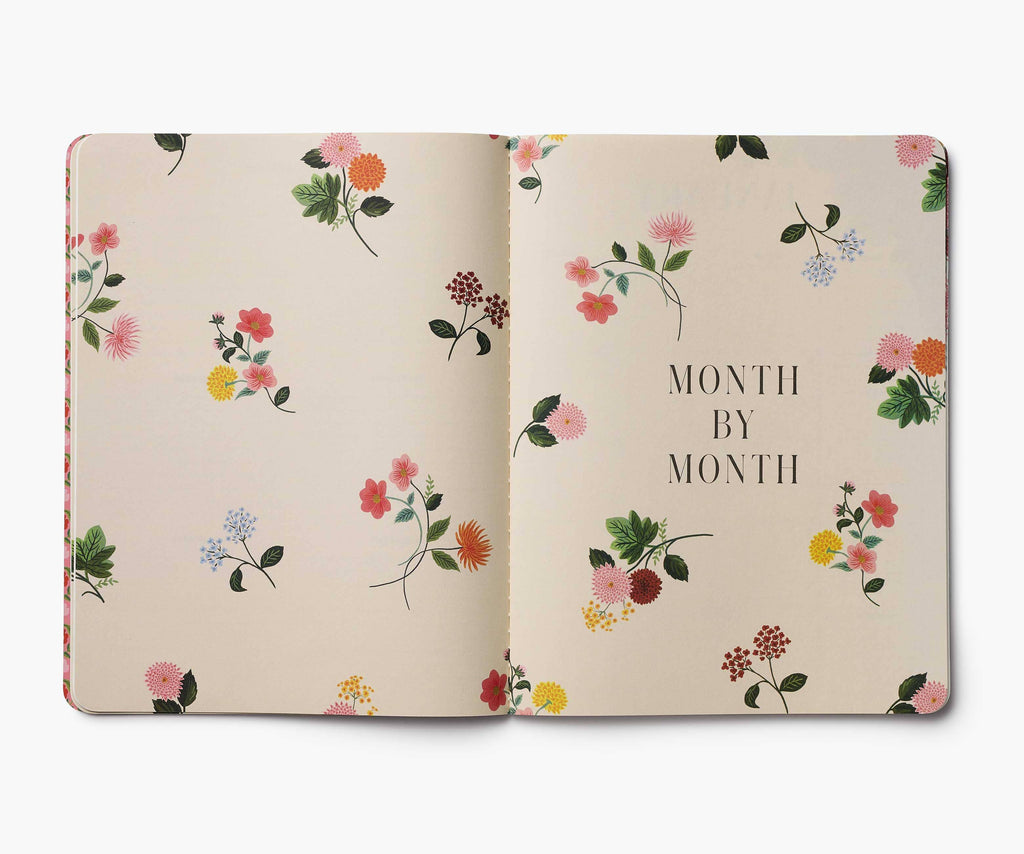Rifle Paper Co. 2026 Dahlia 12-Month Appointment Notebook