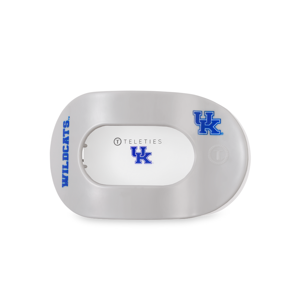 Flat Round Hair Clip | Medium | Go Big Blue!