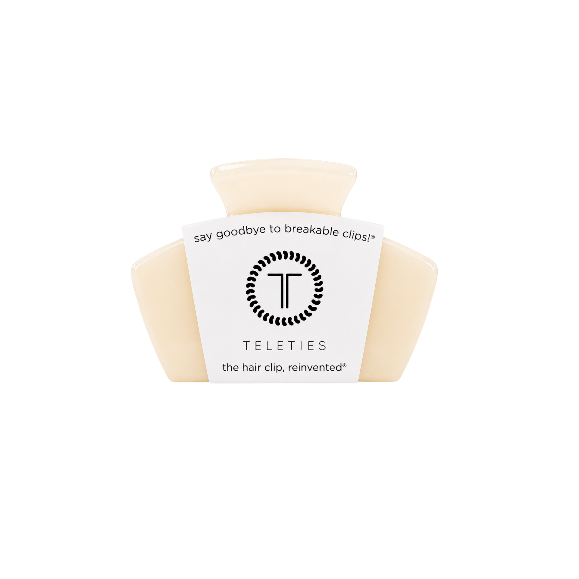 Classic Claw Clip | Almond Beige | Petite