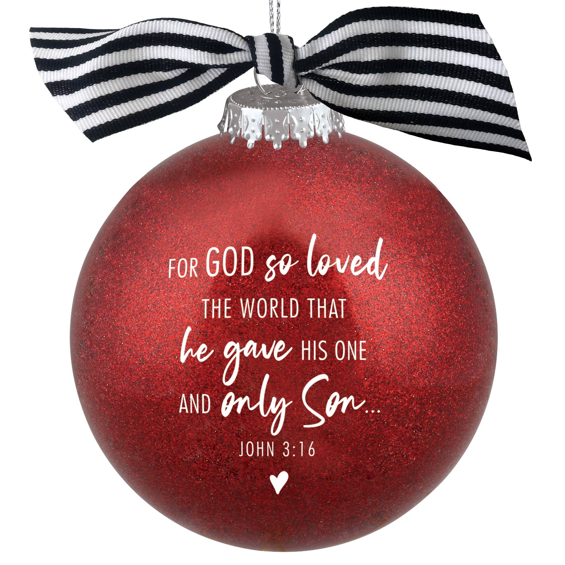 Dicksons🎄 LCP Love Is Glitter Ornament