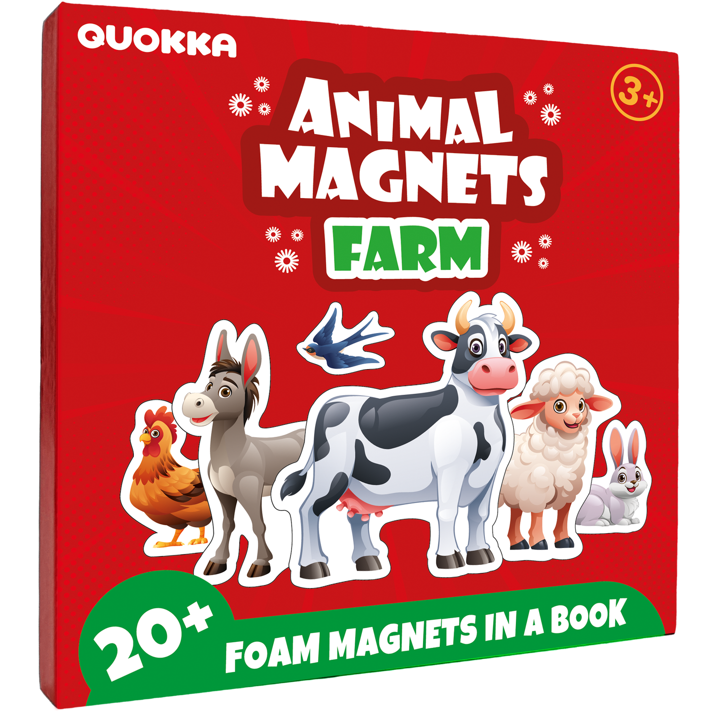 Quokka Travel Magnetic Book Farm Animals
