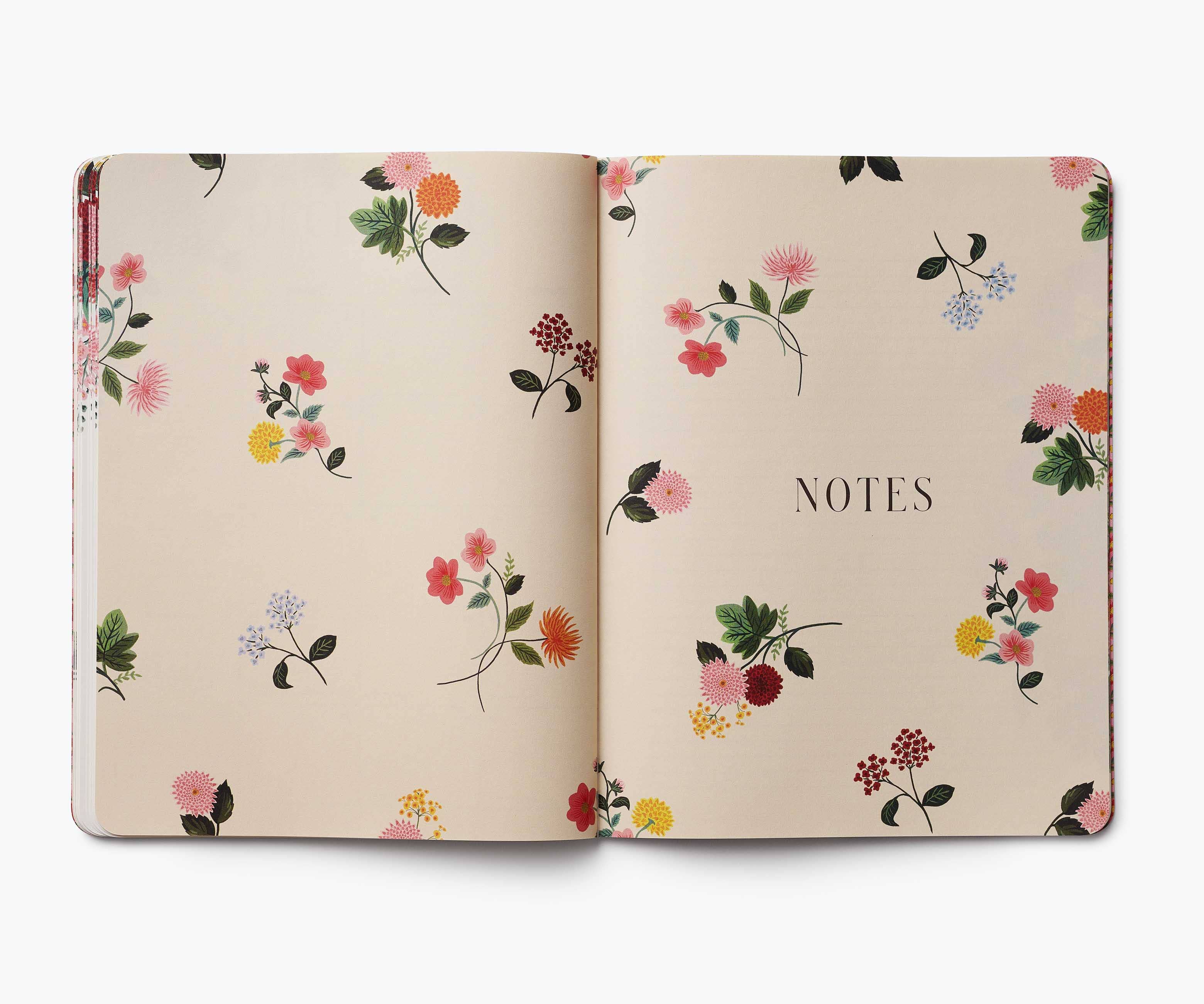 Rifle Paper Co. 2026 Dahlia 12-Month Appointment Notebook