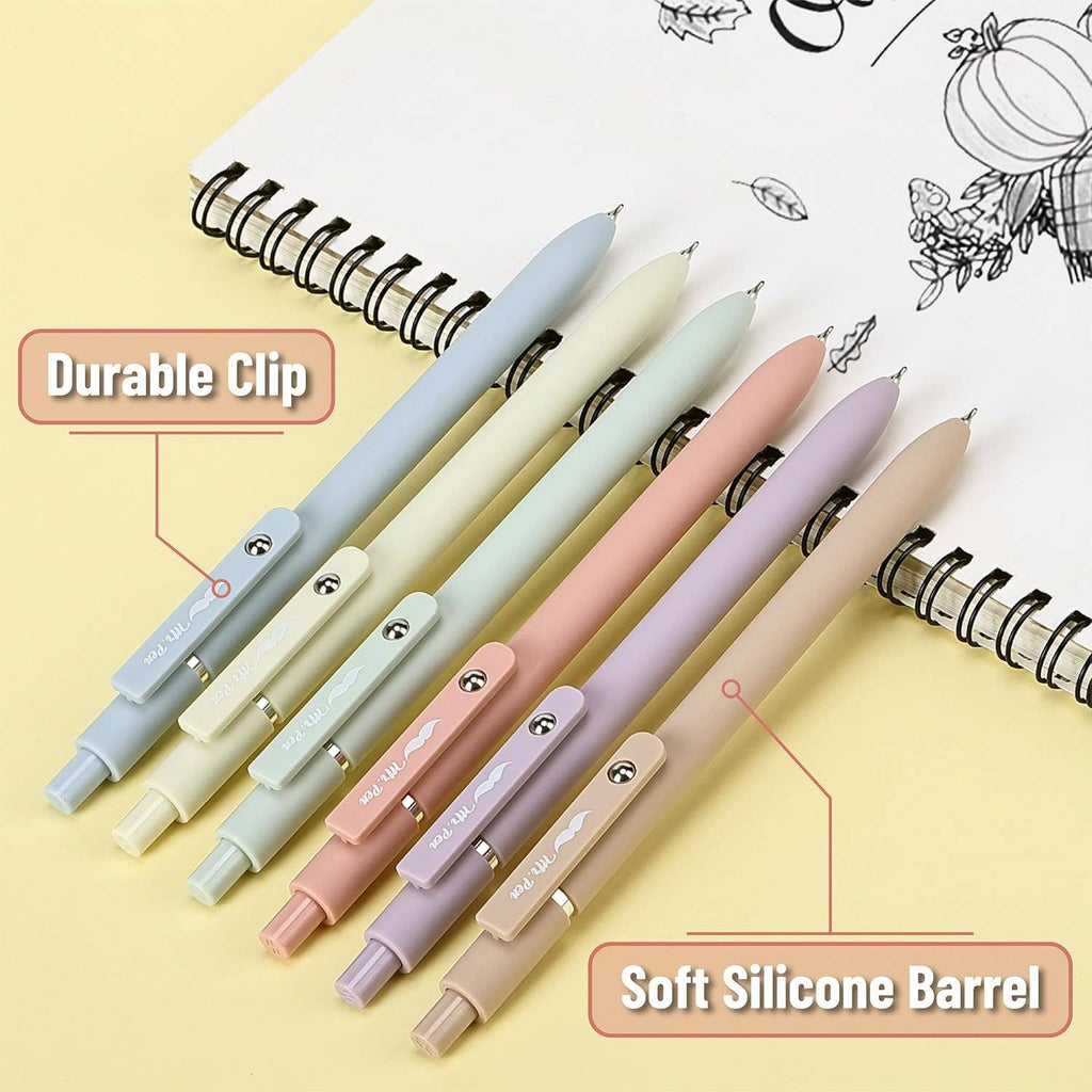 Mr. Pen | Retractable Gel Pens | 6 Pack