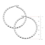Susan Shaw | Earrings | Silver Hoops