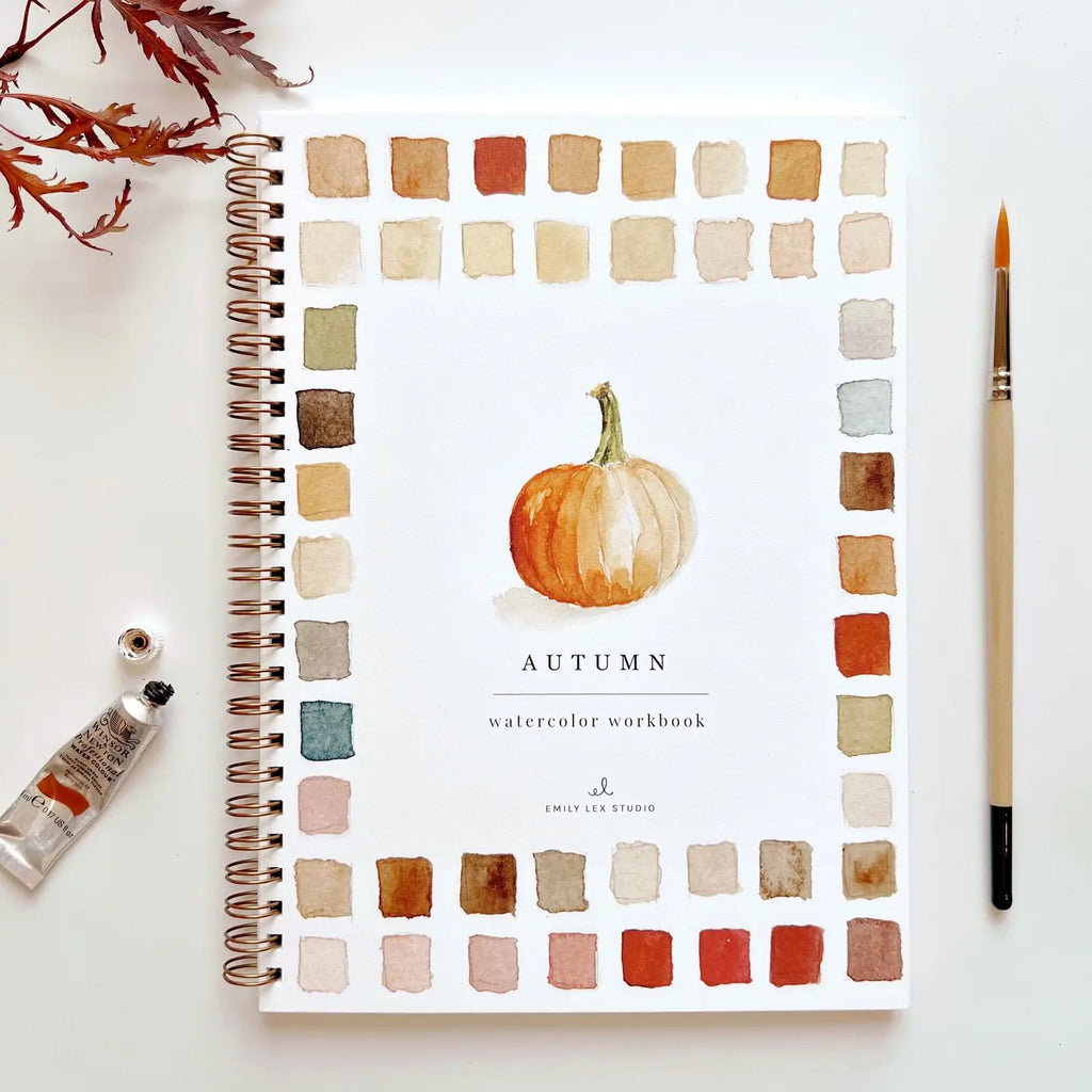 Emily Lex | Watercolor Workbook | Autumn