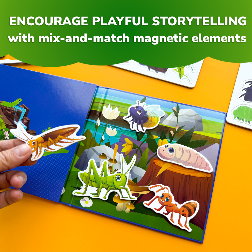 Quokka Travel Magnetic Book | Bugs