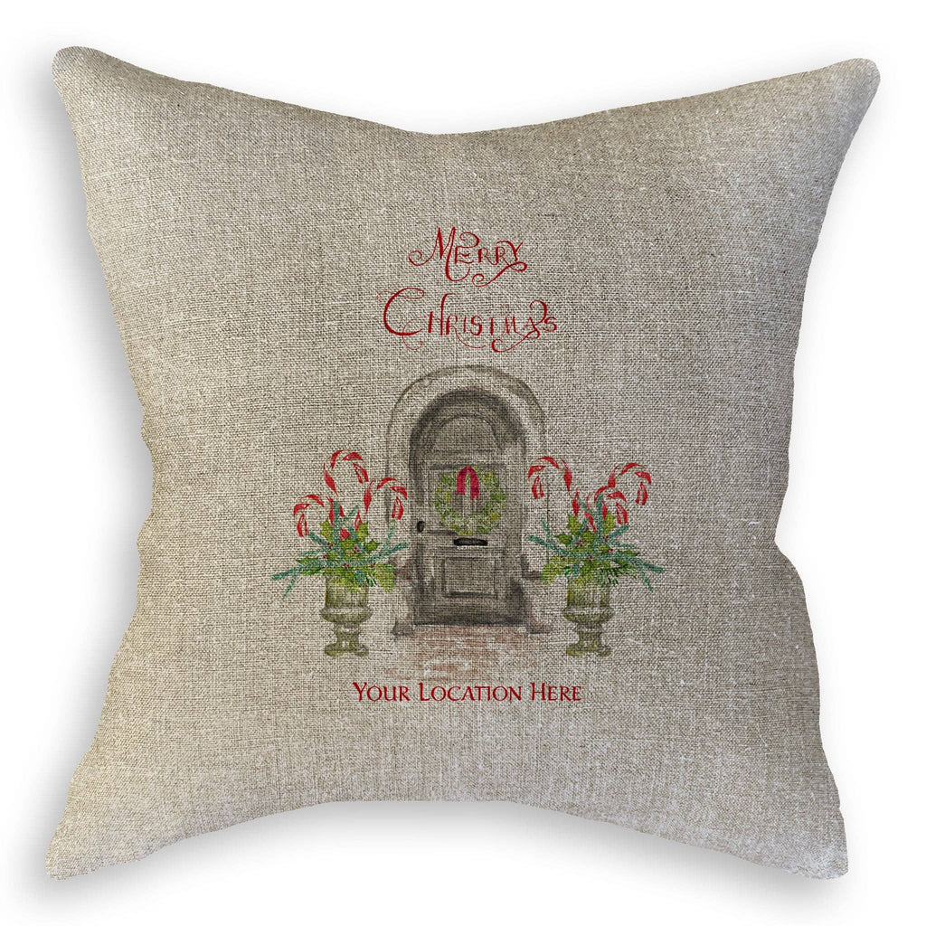 French Graffiti Merry Christmas Paducah Tea Towel