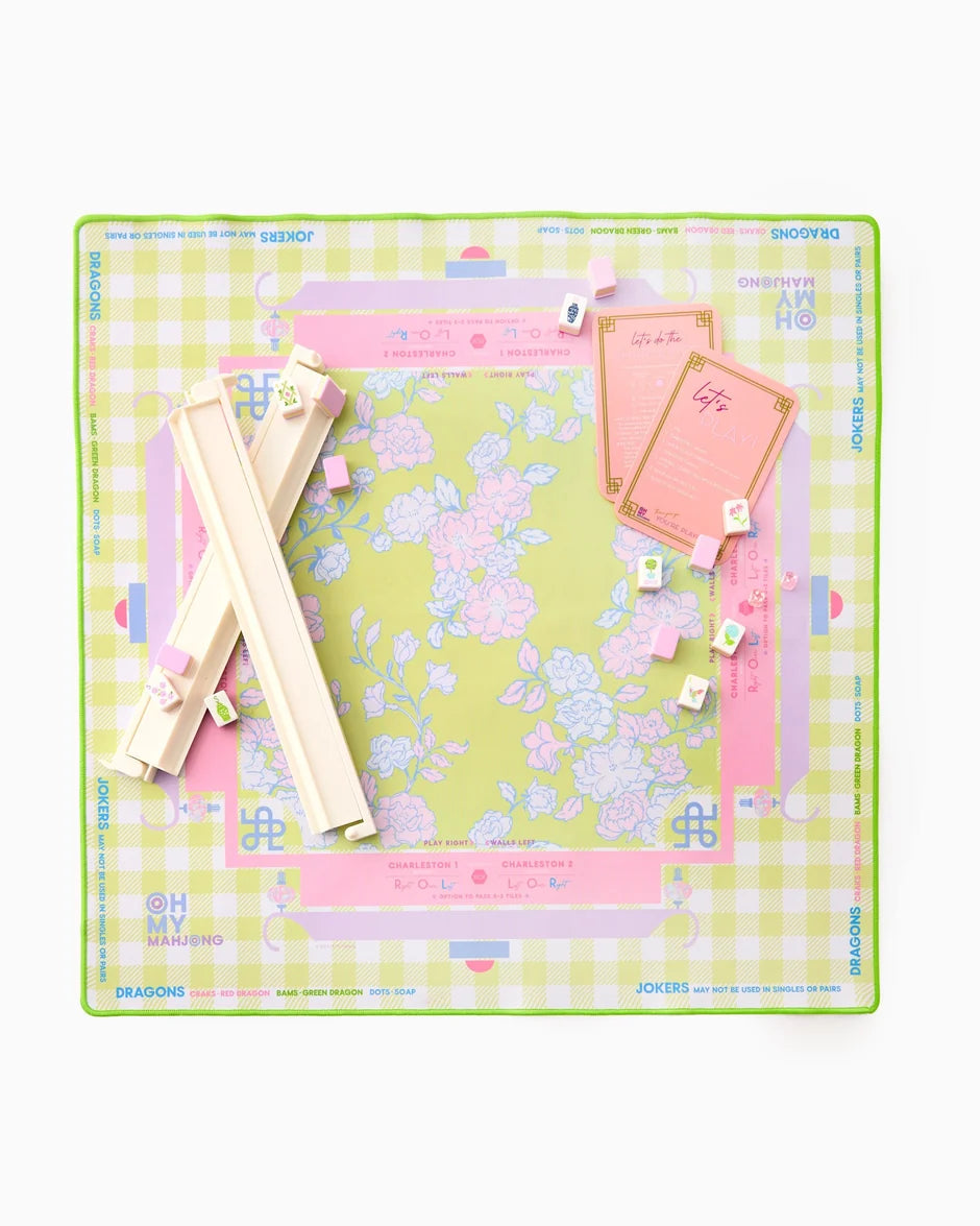 Oh My Mahjong! | Mahjong Mat | Garden Party