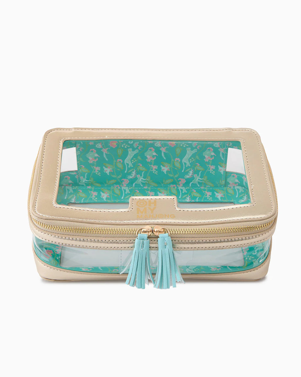 Oh My Mahjong! | Tile Storage Bag | Gold