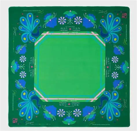 Oh My Mahjong! | Mahjong Mat | Green Birdie