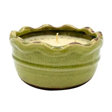 Swan Creek Candle Co | Citrus Grove | Ruffled Bowl Candle 17OZ