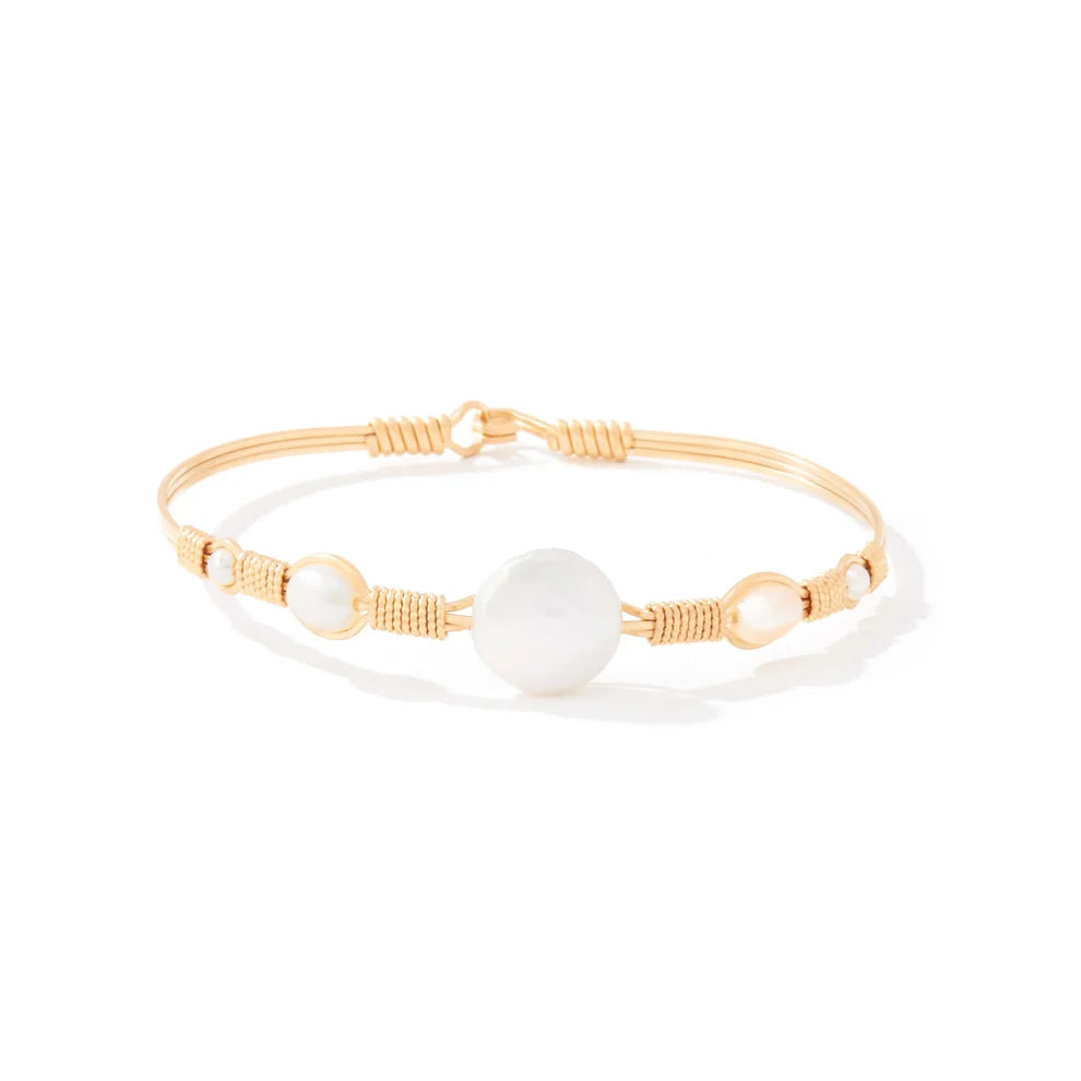 Ronaldo Jewelry | Happily Ever After Bracelet | 14K Gold Artist Wire | Size 6.75