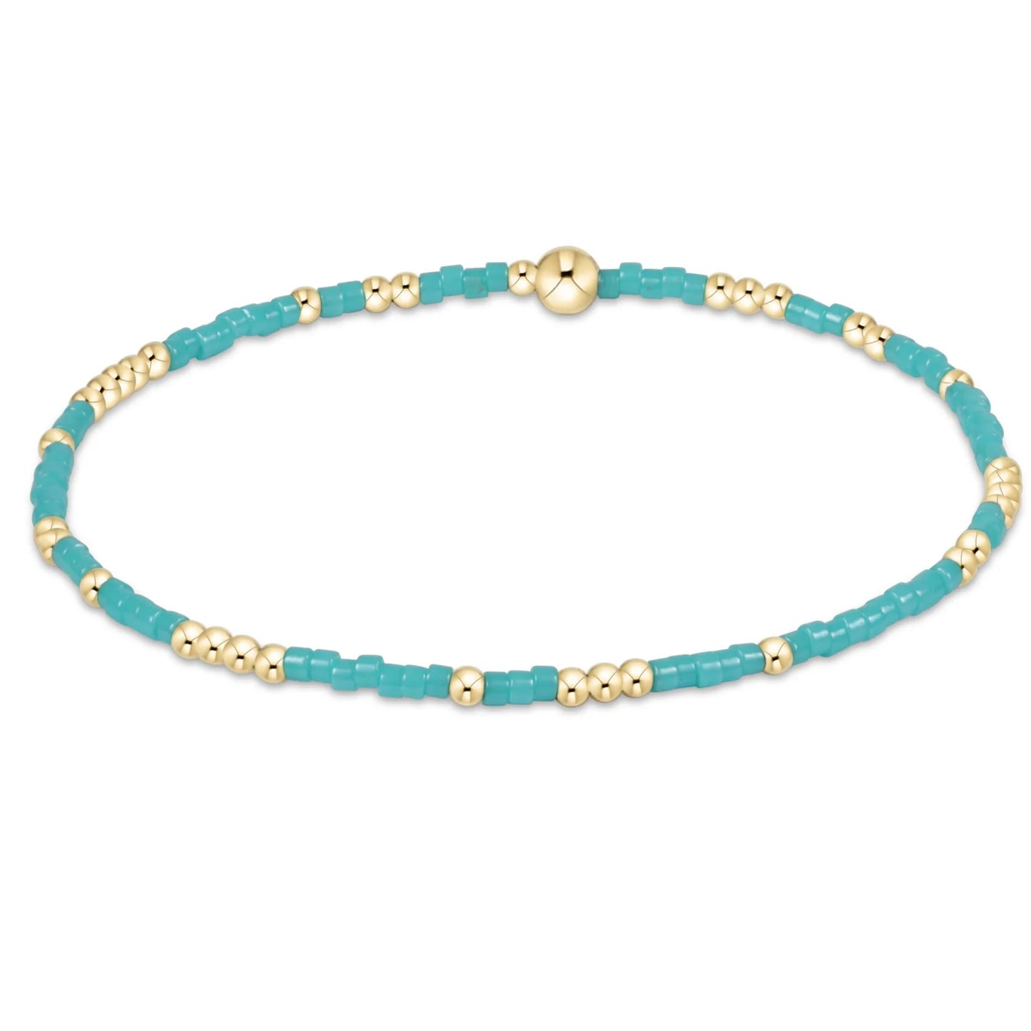 enewton | Hope Unwritten Gold Bracelet | Turquoise