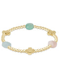 enewton | Signature Cross Admire Gold 3mm Bracelet | Hot Mess