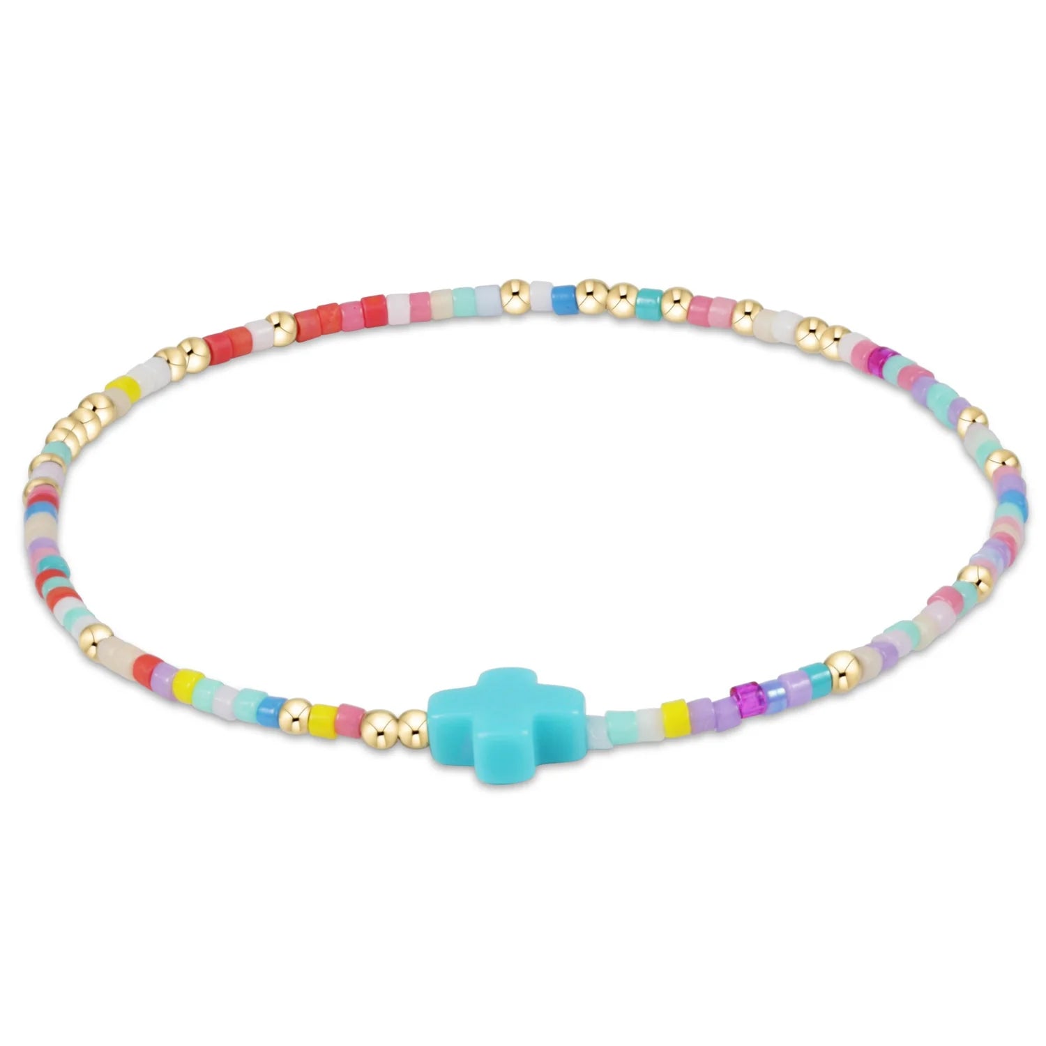 enewton | Hope Unwritten Signature Cross Bracelet | Hot Mess
