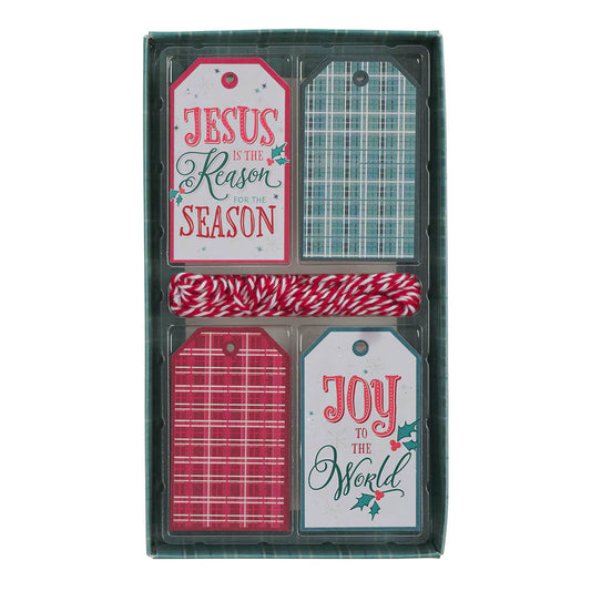Christian Art Gifts Gift Tag Set Jesus is the Reason