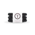 Teleties | Jet Black | Hair Spiral Hair Coils | Small