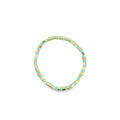 MIA Jewelry | Bracelet | Polymer Octagon Beaded | Tiffany Blue