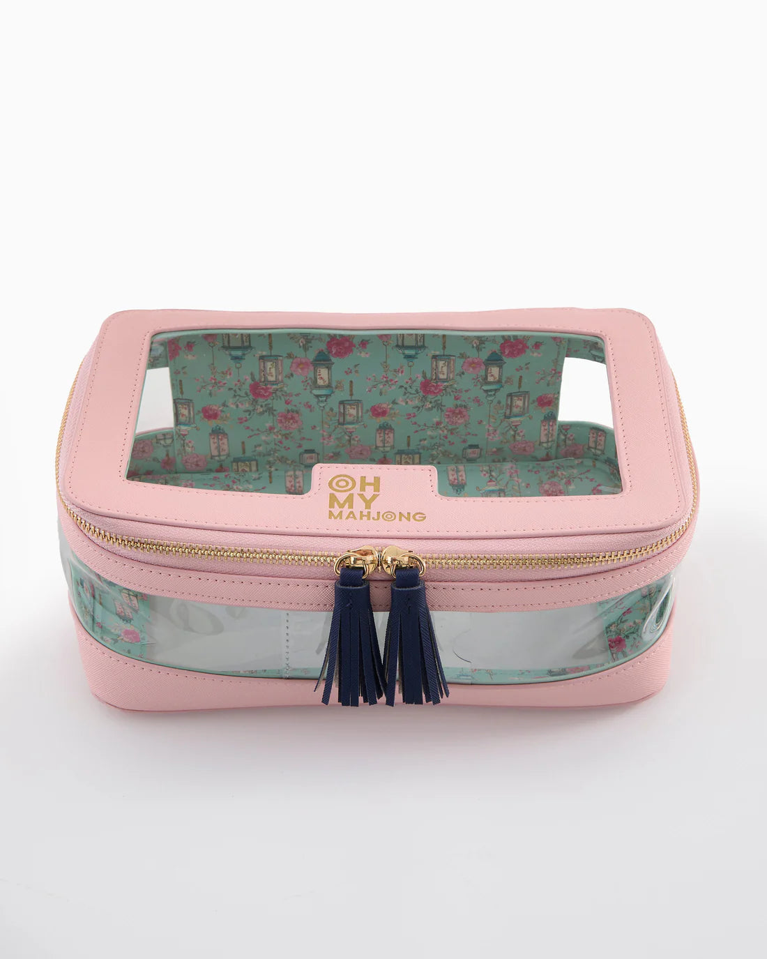 Oh My Mahjong! | Light Pink | Tile Storage Bag