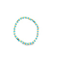 MIA Jewelry | Bracelet | Polymer Octagon Beaded | Light Blue