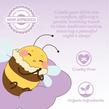 The Naked Bee | Lil Bee Face & Body Lotion | Lavender Lullaby 2.5oz