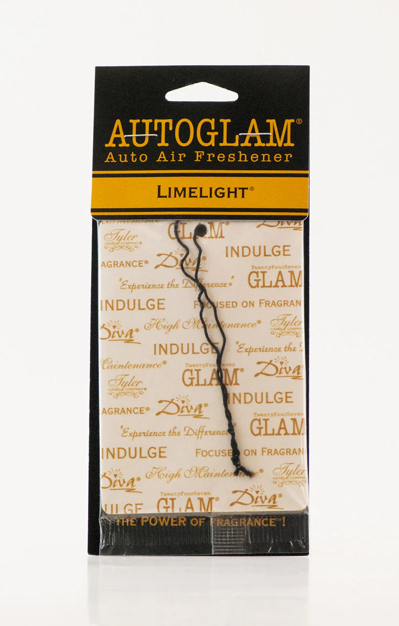 Tyler Limelight AutoGlam Auto Air Freshener -1 pack