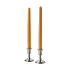 Match Inc | Prato Pewter Candlesticks, Pair
