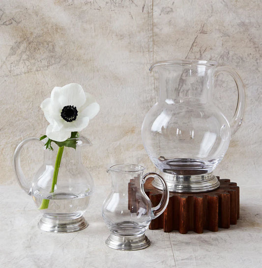 Match Inc | Pitcher Pewter & Glass | 1.5 Litre
