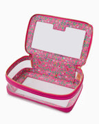 Oh My Mahjong! | Tile Storage Bag | Metallic Pink