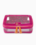 Oh My Mahjong! | Tile Storage Bag | Metallic Pink