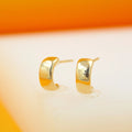 MIA Jewelry | Earrings | 18k Gold Filled Plain Huggies