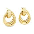 MIA Jewelry | Earrings | Triple Ring Intertwined Earrings