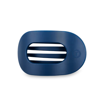 Teleties | Flat Round Hair Clip | Medium | Midnight Rain