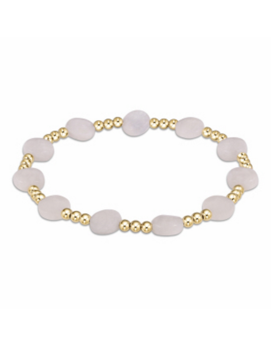 enewton | Admire Gold 3mm Gold Bracelet | Moonstone