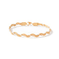 Ronaldo Jewelry | A Mother's Love Bracelet | 14K Gold Artist Wire w/Sterling Silver | Size 7