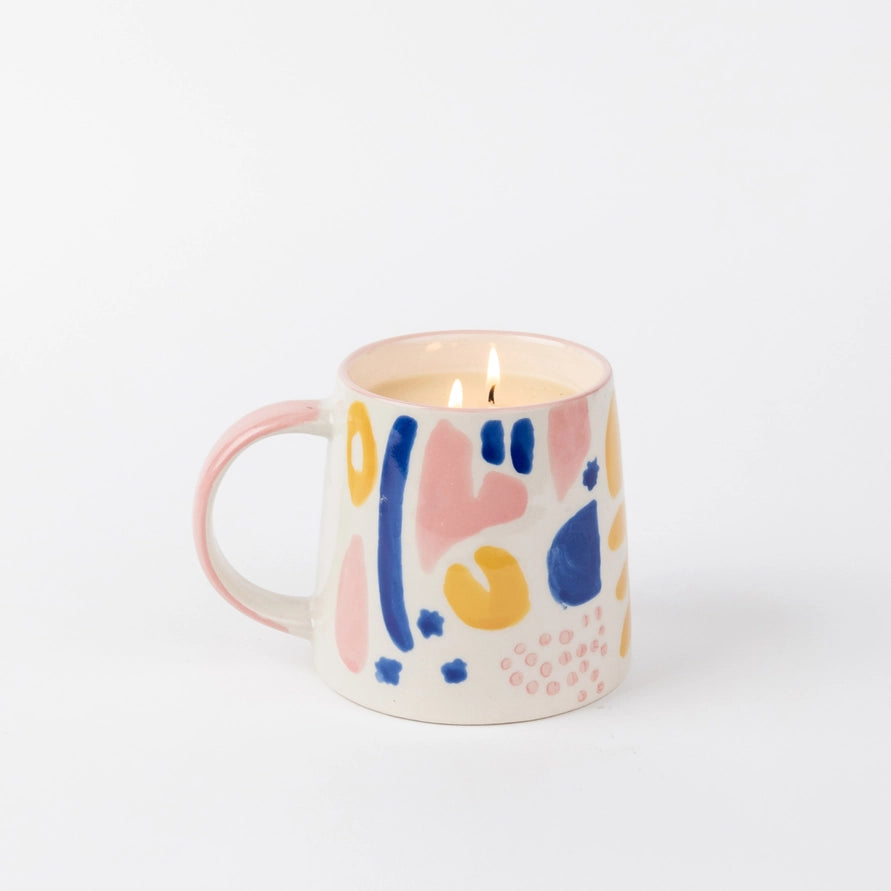 Bridgewater Candle Co. | Decorative Mug Candle 12.9oz | Sweet Grace
