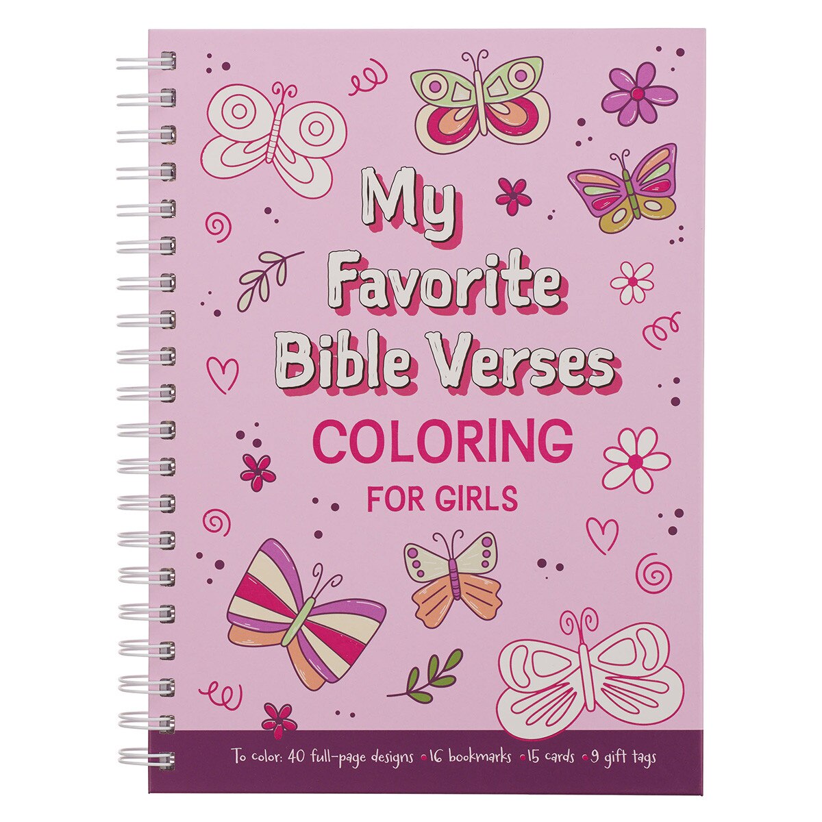 Christian Art Gifts | Coloring Book | My Favorite Bible Verse for Girls