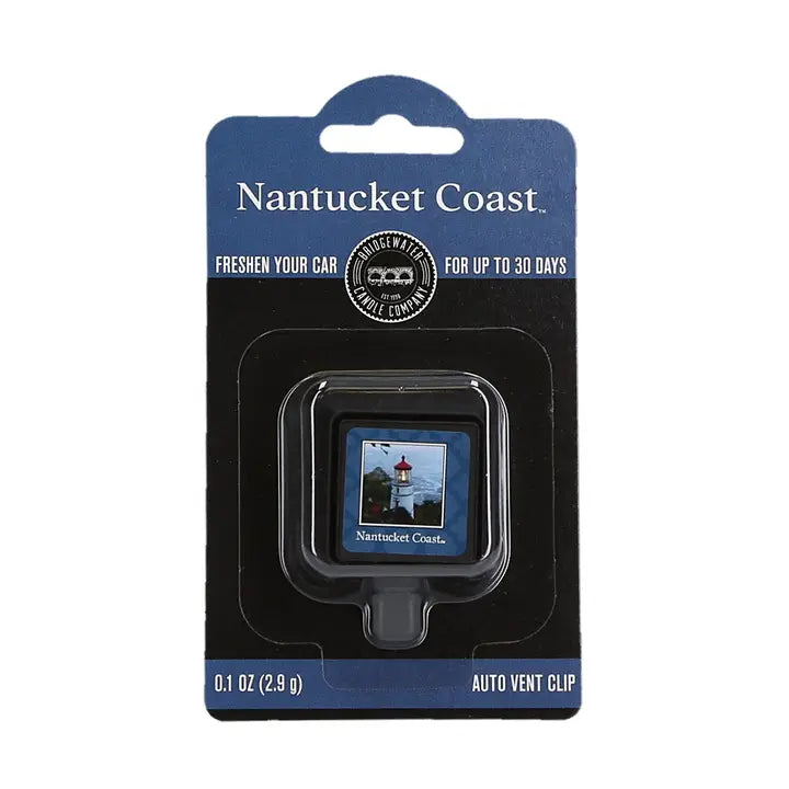 Bridgewater Candle Co. | Auto Vent Clip | Nantucket Coast
