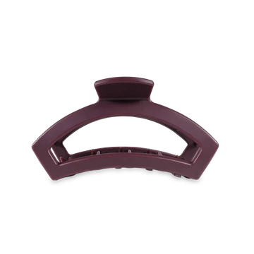 Teleties Open Burgundy Bliss Hair Clip Small