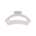 Teleties | Open Hair Clip | Medium | Coconut White