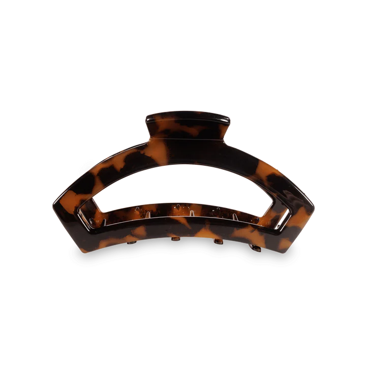 Teleties | Open Hair Clip | Medium | Tortoise