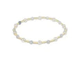 enewton | Pearl Sincerity 4mm Gemstone Bead Bracelet | Aquamarine