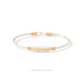 Ronaldo Jewelry | Power of Prayer Bracelet | 14K Gold Artist Wire | Size 6.75