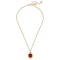 Susan Shaw | Charlotte Dainty Necklace | Red