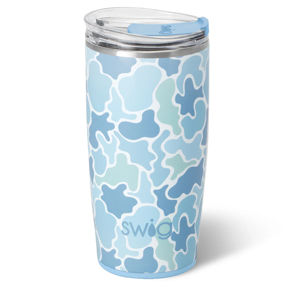 SWIG | Saltwater Camo | 22oz Insulated Tumbler
