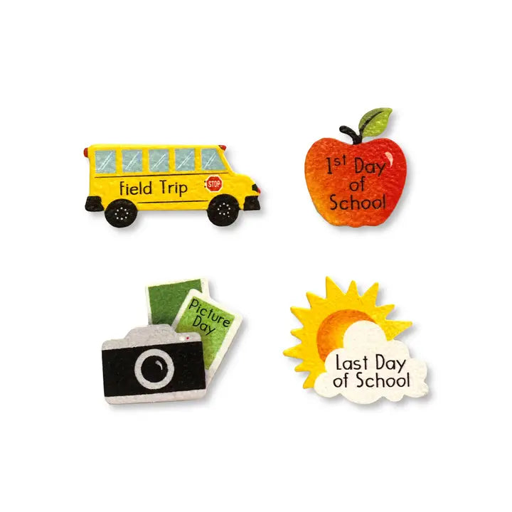 Roeda Studios School Days Calendar Magnet Set