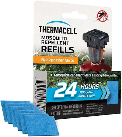 Thermacell Mosquito Repellent Refills Backpacker Mats