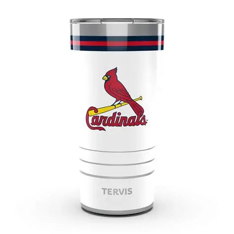 Tervis | Stainless Steel Tumbler 20oz | MLB St. Louis Cardinals White