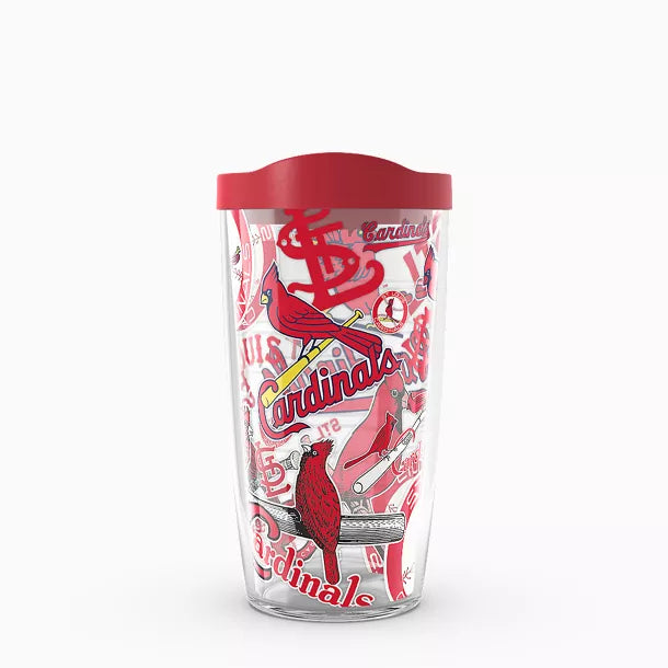Tervis | Insulated Tumbler 16oz | MLB St. Louis Cardinals All Over Classic